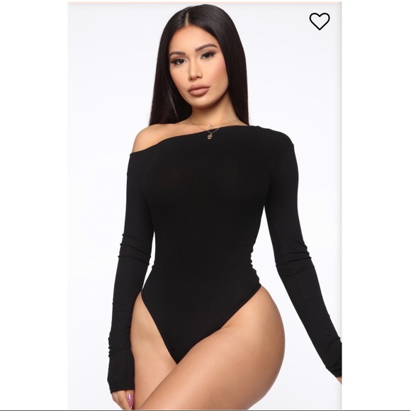 Carla one shoulder bodysuit Clearance